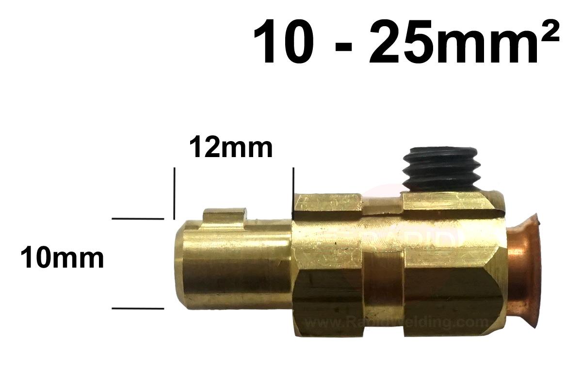 BO3CP25  Dinse Type Cable  Plug For 16 To 25 mm Sq Welding Cable